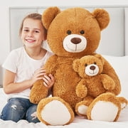 MaoGoLan Mommy and Baby Giant Teddy Bear 39 Bear Stuffed Animal Plush Toy