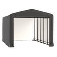thumbnail image 1 of ShelterTube Wind and Snow-Load Rated Garage, 12x23x10 Gray, 1 of 9
