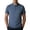 03# Blue, variant on IhhxPro Men's Striped Collared Shirt Seamless Moisture-Wicking Cooling Summer Tee Breathable Casual Slim Fit Quick-Dry Athletic Golf Activewear S-3XL