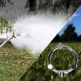 thumbnail image 4 of Limei 1 Pack Sprayer Nozzle 3 Head Stainless Steel Fan Shaped Garden Sprinkler, 4 of 7