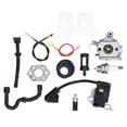 thumbnail image 1 of Carburetor Kit Spark Plug Air Fuel Filter Accessory Set Replacement for C1QS57A C1QS57B, 1 of 1