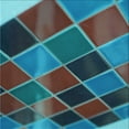 thumbnail image 1 of Ahgly Company Machine Washable Indoor Square Transitional Western Charcoal Gray Area Rugs, 7' Square, 1 of 7