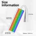 thumbnail image 3 of Kdxio Glitter Rainbow Print Metal Tassel Bookmarks,Perfect Gift for Art Lovers and Bookworms Metal Bookmarks for Women, 3 of 8