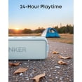 thumbnail image 3 of Anker Soundcore 2 Portable Bluetooth Speaker with Stereo Sound, Bluetooth 5, Bassup, IPX7 Waterproof, 24-Hour Playtime, Wireless, Speaker for Home, Outdoors, Travel, 3 of 4