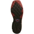 thumbnail image 3 of Twisted X Men’s 12” Pull-On Work Boot - Cowboy Boots Crafted with Molded Rubber Outsole, Full-Grain Leather Vamp and ShaftAir-Mesh Lined Shaft, Smokey Chocolate & Spice 8 EE, 3 of 6