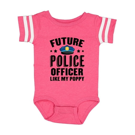 

Inktastic Future Police Officer Like My Poppy Gift Baby Boy or Baby Girl Bodysuit