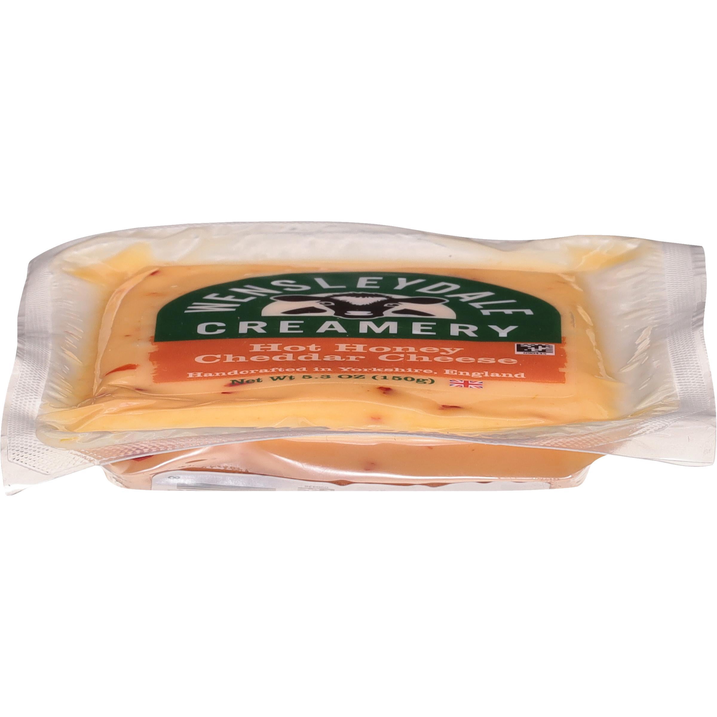 Wensleydale Creamery Hot Honey Cheddar Cheese Wedge, 5.3 oz