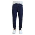 thumbnail image 1 of Mens Fleece Joggers With Contrast Side Striped Trim, 1 of 4