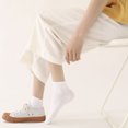 thumbnail image 5 of Socks cotton girls' solid color socks sports spring and summer socks cotton socks, 5 of 5