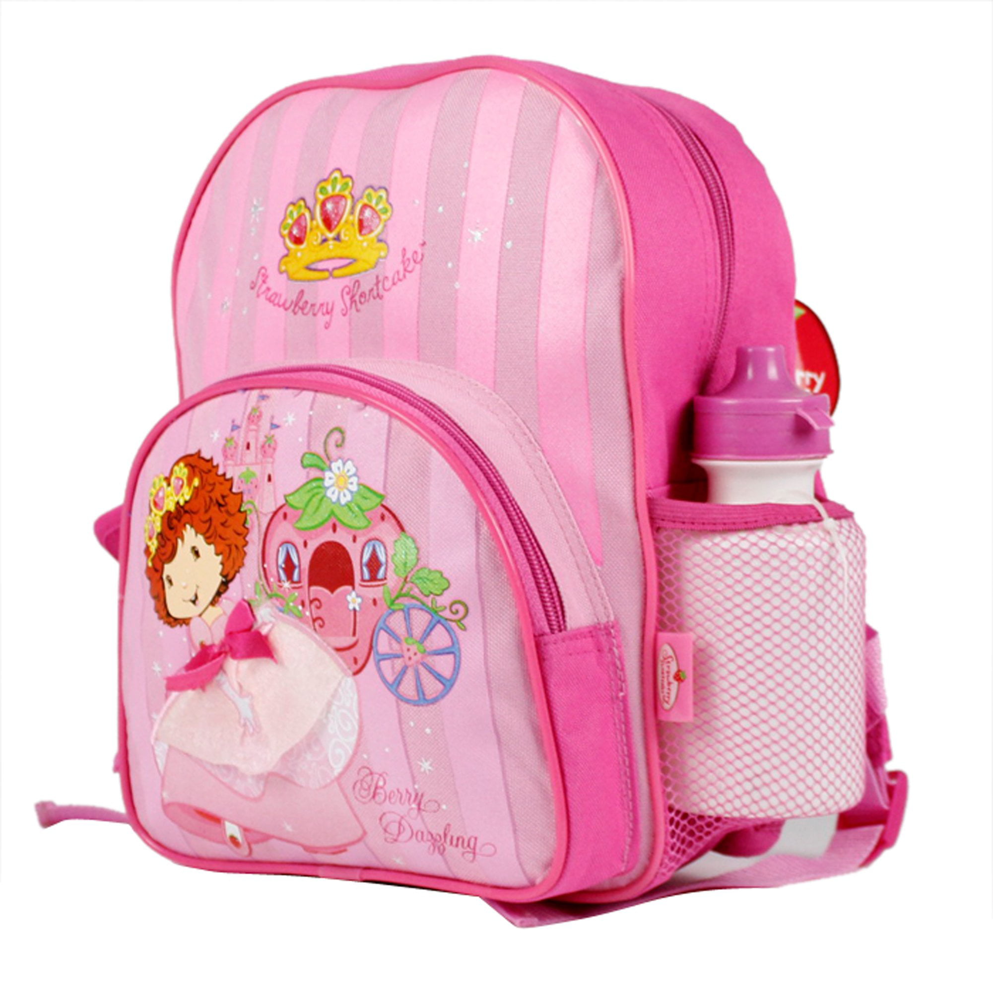 Cute mini pack bag backpack for grils children and adult (strawberry)