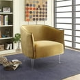 thumbnail image 2 of Furniture of America Chaise d'Appoint Ensoleillée en Jaune, 2 of 4