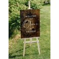 thumbnail image 5 of Darling Souvenir MADE WITH LOVE PersonalizedWelcomeBirthdaySignCage Bird Print,Large Decorative Poster For Birthday Party, Celebrations- 18x12, 5 of 5