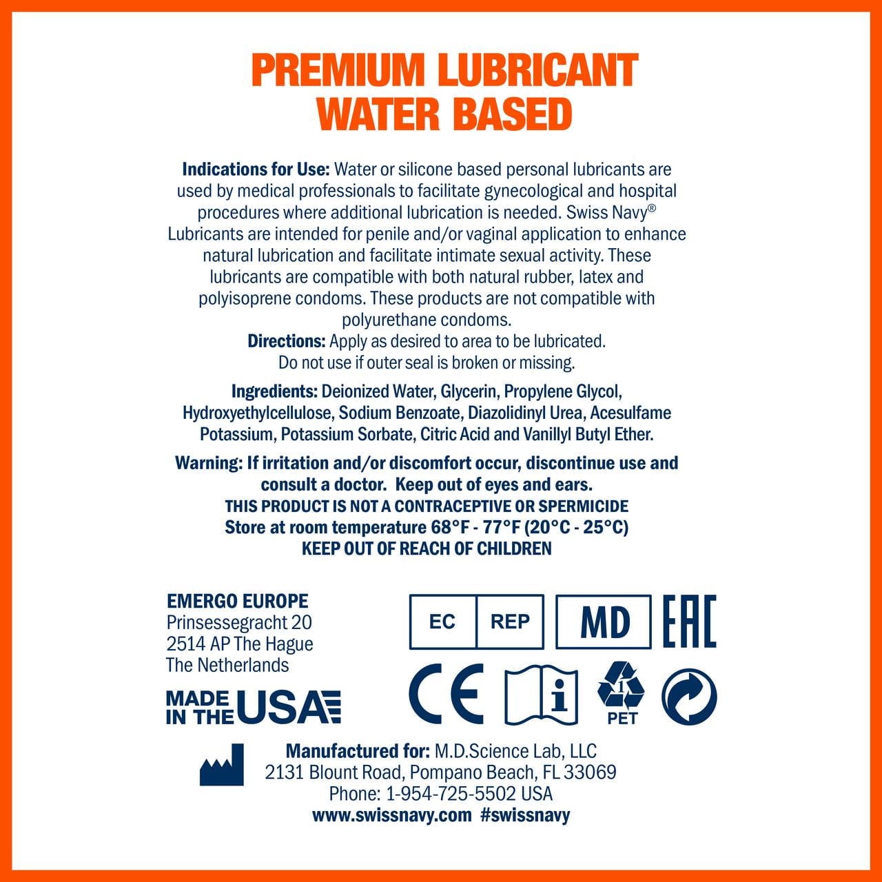 Swiss Navy Warming Lubricant 4oz - Walmart.com