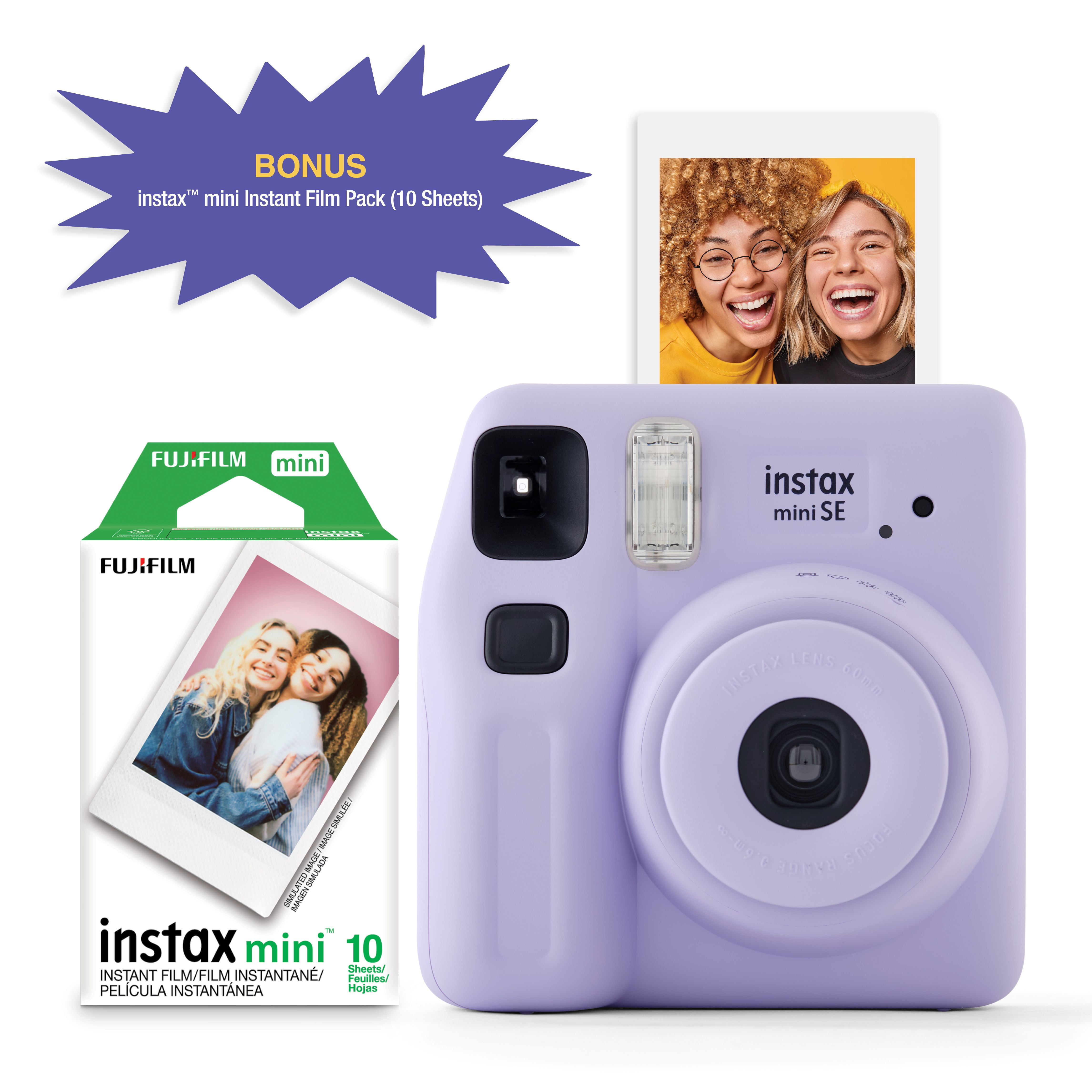 Fujifilm Instax Mini SE Instant Camera with Bonus 10 Pack Mini