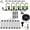 B, variant on TopLLC Regulated Universal Nozzle Watering Spray Garden Drip Irrigation Spray System(American Standard)