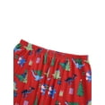 thumbnail image 6 of Seyurigaoka Family Matching Pajamas Set Christmas Theme Print Tops Pants Sleepwear, 6 of 9
