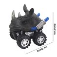 thumbnail image 3 of Coches de juguete con forma de dinosaurio HUOGUO, modelo minicoche para niños, 3 of 5