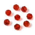 thumbnail image 5 of K9 Glass Imitation Austrian Beads Grade AAA Faceted Round Red 6mm Hole: 0.7~0.9mm DIY, 5 of 5