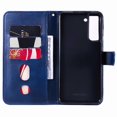 thumbnail image 4 of Estuche de Cuero PU con Cierre para Samsung Galaxy S21 FE 5G , Funda Protectora con Billetera y Correa, 4 of 6