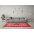 thumbnail image 3 of Ahgly Company Indoor Rectangle Medallion Red Traditional Area Rugs, 7' x 9', 3 of 4