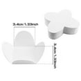 thumbnail image 4 of 50pcs Chocolate Base Paper Cake Dessert Base Baking Package Chocolate Candy Tray Paper For Ferrero Chocolate Chocolate Spacer, 4 of 4