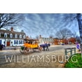 thumbnail image 1 of Williamsburg, Virginia, Horse and Buggy (12x18 Wall Art Poster, Room Decor), 1 of 3