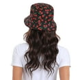 thumbnail image 6 of HDE Unisex Bucket Hat Outdoor Packable Travel Sun Hats Cherries, 6 of 6