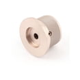 thumbnail image 2 of Gold Tone CNC Machined Solid Aluminum Speaker Radio Volume Knobs 38x30x25mm, 2 of 2