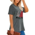 thumbnail image 2 of Anbech Merry Christmas Plus Size Shirts for Women Oversized T-Shirt Graphic Chrsitmas Tees Short Sleeve, 2 of 10