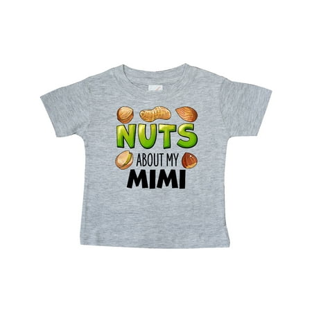 

Inktastic Nuts About My Mimi Peanut Almond Pistachio Gift Baby Boy or Baby Girl T-Shirt