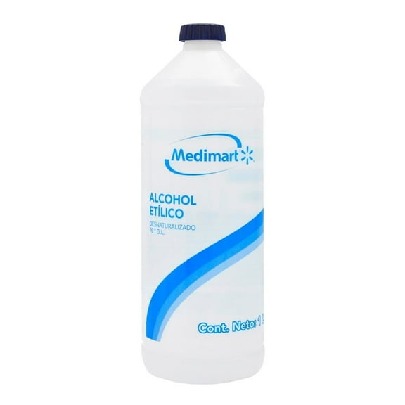 Alcohol etílico Medimart desnaturalizado 1 l