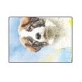 thumbnail image 3 of RYLABLUE Dog Under The Blue Sky Fleece Blankets Bed Throws 58x80 Inches, 3 of 3