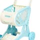 thumbnail image 5 of Juego de carrito de compras para casa de muñecas, cocina, juguetes de frutas cortadas, cochecito de supermercado, simulación para niños, regalos, azul, 5 of 5