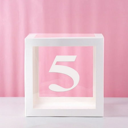 

Transparent Balloon Box Baby Shower Decoration Birthday Party Wedding Decoration