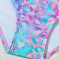 thumbnail image 4 of BOBOGOJP Girls One Piece Swimsuit Quick Dry Swimwear Beach Bathing Suit for 5-18 Years Blue for Size 6-7 Years, 4 of 8