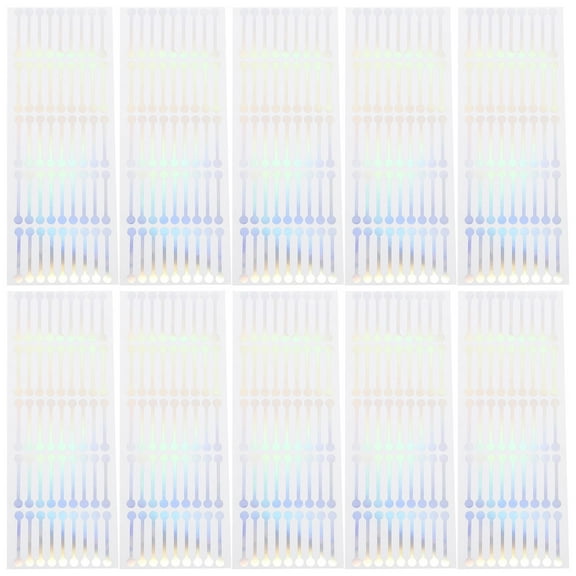 LEORX 500Pcs Tamper Seal Stickers Camouflage Self Adhesive Labels for Packaging