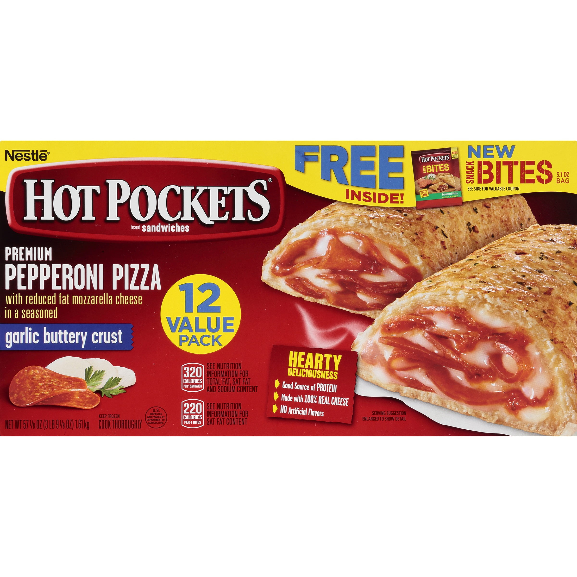 Hot Pocket Bites Nutrition Facts - Nutrition Ftempo