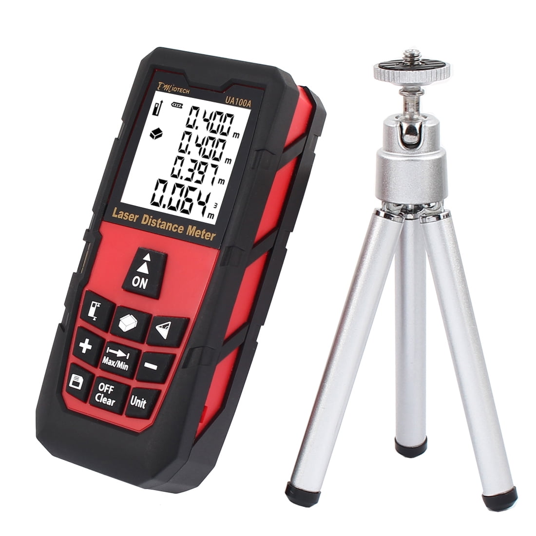 328ft 100M Handheld Digital Laser  Rangefinder Red with Tripod