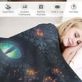thumbnail image 3 of PRATYUS Dinosaur Throw Blankets Soft Warm Comfortable Throws for Couch Flannel Fluffy Blanket Bed Throw for Bedroom Couch Travel Kids Bedroom Accessories  50x60in, 3 of 6
