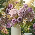thumbnail image 7 of GFHFHITJ Artifical Flower Bouquet, Fake Peonies Silk Flower for Vase Fake Peonies Bouquet for Centerpiece Table Wedding Party Home Decor, 7 of 7