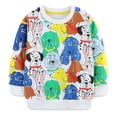 thumbnail image 1 of 2025 2-7Y Spring and Fall Boys Sweatshirt Long Sleeve Children's Bottoming Shirt Printing Sweatshirt Multicolor, 1 of 6