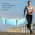 thumbnail image 4 of Running Belt, Oxford Cloth Quick Drying Waist Pack Bag Length Adjustable  for Cycling Blue,,Black, 4 of 8