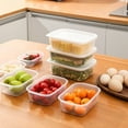 thumbnail image 3 of Necvior Large Food Storage Containers Airtight Leak Proof Food Containers with Lids, 3 of 20