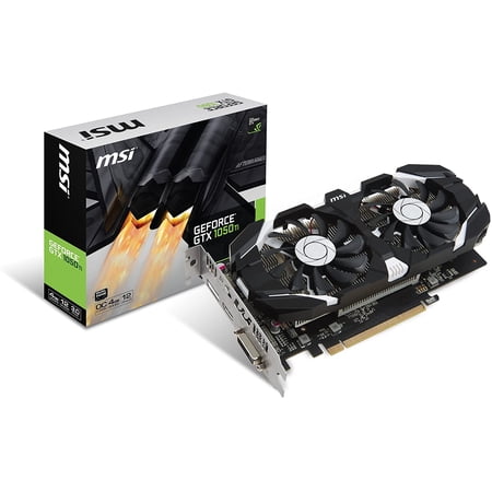 Restored MSI Computer V809-2277R Video Card (GTX 1050 TI 4GT OC) Graphics Card
