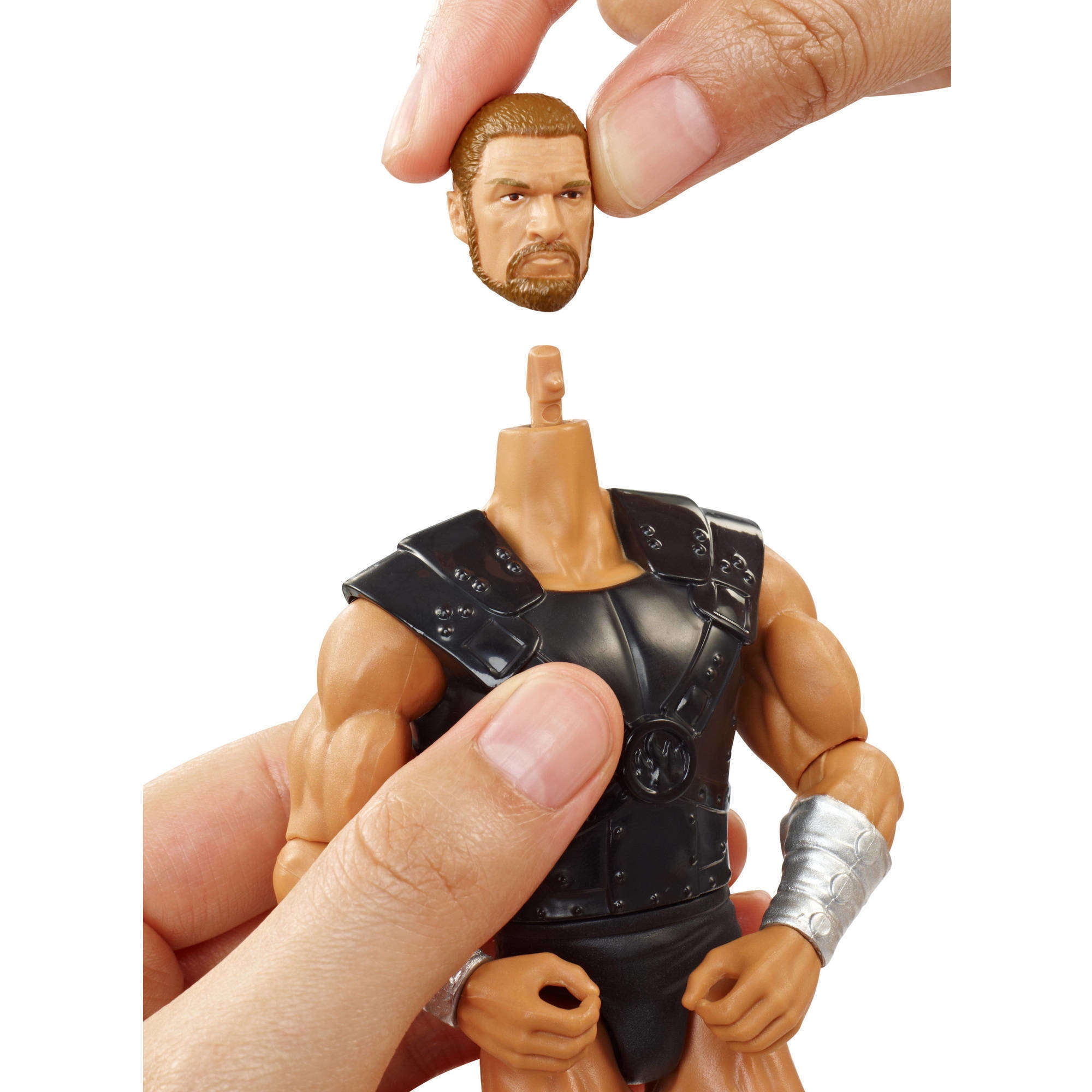 WWE CREATE A WWE SUPERSTAR TRIPLEH GLADIATOR SET ACTION FIGURE BRAND NEW CGL79