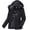 Black, variant on Ellswos-Sports Women's Winter Ski Jacket Waterproof Snow Coats Snowboard Fleece Lining Jacket Warm Parka with Hooded Black L