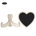 thumbnail image 4 of 10Pcs Heart‑Shaped Blackboard Art Craft Display Message Board Wedding Decoration Ornament, 4 of 8