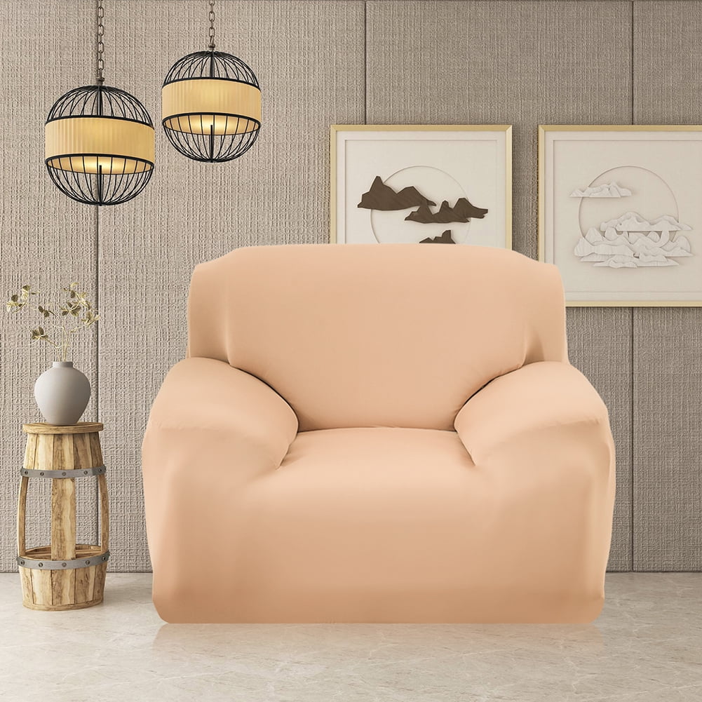 Stretch Elastic, AntiWrinkle, Pure Color Slipcover For 14 Seater