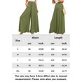 thumbnail image 2 of Women Oversized Pants Solid Color Ladies Casual Pants Boho Style Vacation Outfit, 2 of 6