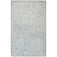 thumbnail image 2 of SAFAVIEH Micro-Loop Winthrop Geometric Diamonds Wool Area Rug, Navy/Ivory, 5' x 8', 2 of 9